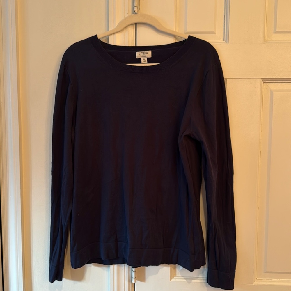 JCREW Navy blue sweater